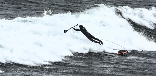 Kelly Peake following in his dad Richard's footsteps, one of the old school legends out there.