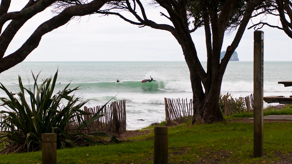 Visiting American Jesse Steelman relishing in the fun little novelty right | Photo Daniel Davie