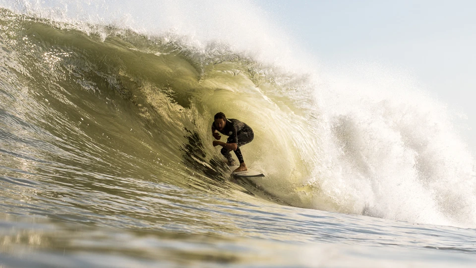 New Plymouth local Joe Fraser at his favorite beachie