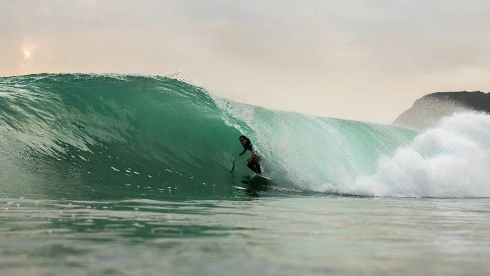 Josh Adams rewarded for a pre dawn start with wave of the day