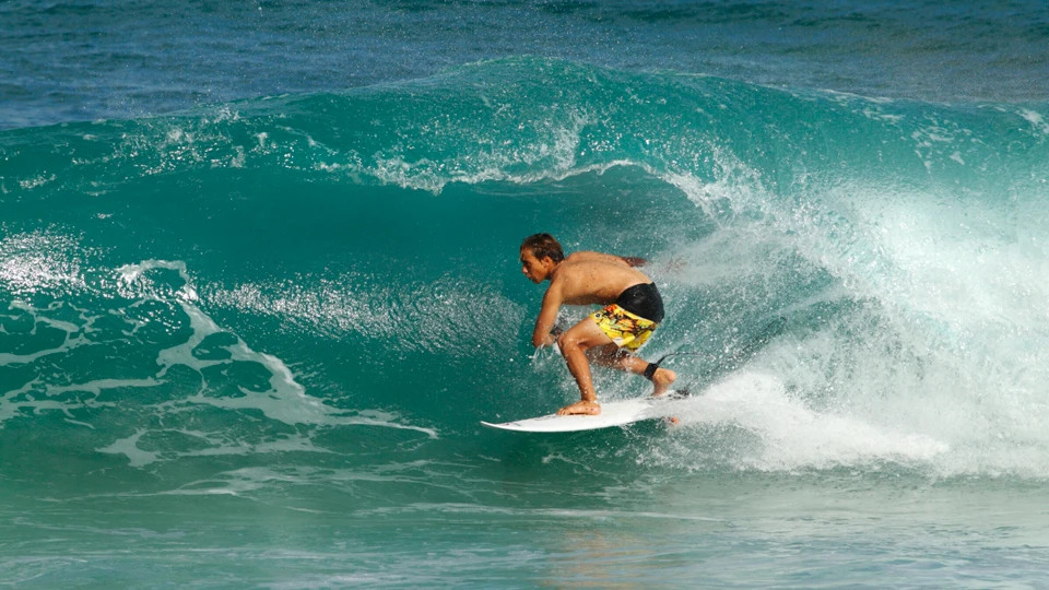 One of the smaller days at off the wall. Photo: Dan Warbrick