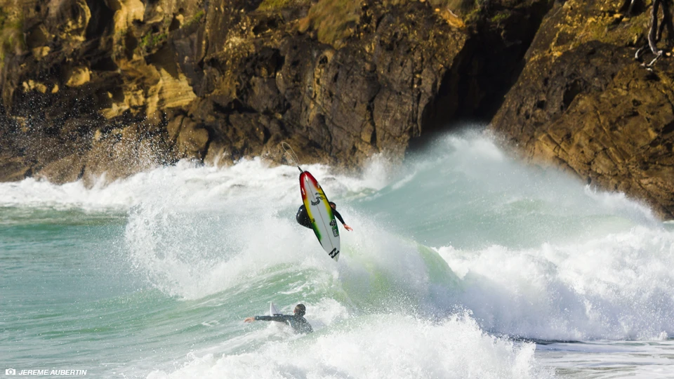 Buck launching. Photo: Jereme