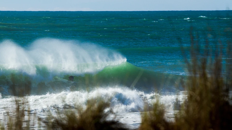 Clint Reid doing what he does best. Photo: Jereme Aubertin