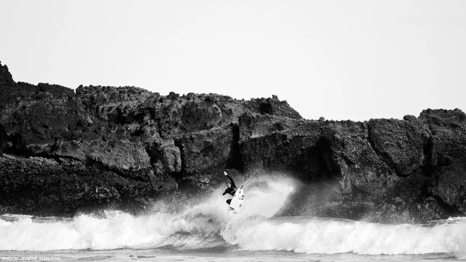 Luke Cederman finding hidden waves away from the Auckland city crowds. Photo: Jereme Aubertin