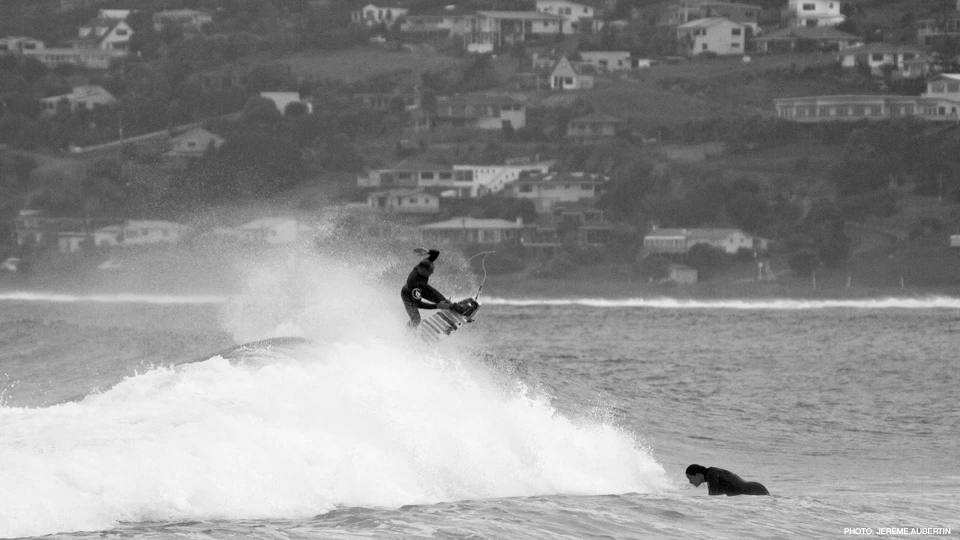 Luke fitting in one last spinner before dark. Photo: Jereme Aubertin