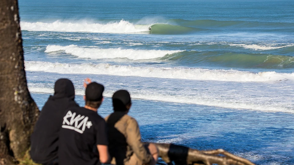 Professional surf checking at it's finest