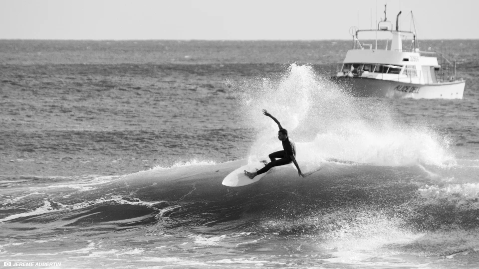 Justin Souter made the journey out of the Auckland big smoke. Photo: Jereme Aubertin